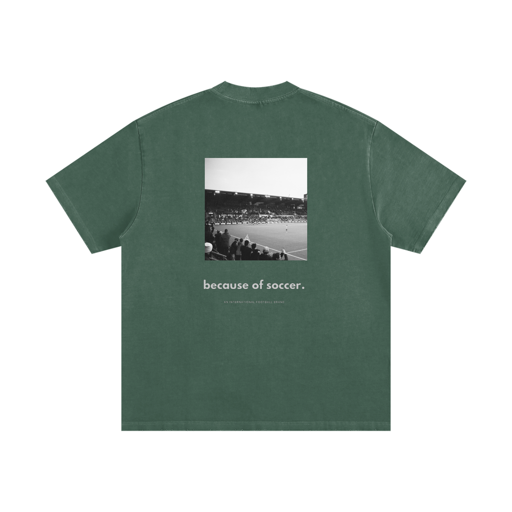 Vintage Heavyweight Because of Soccer T-Shirt