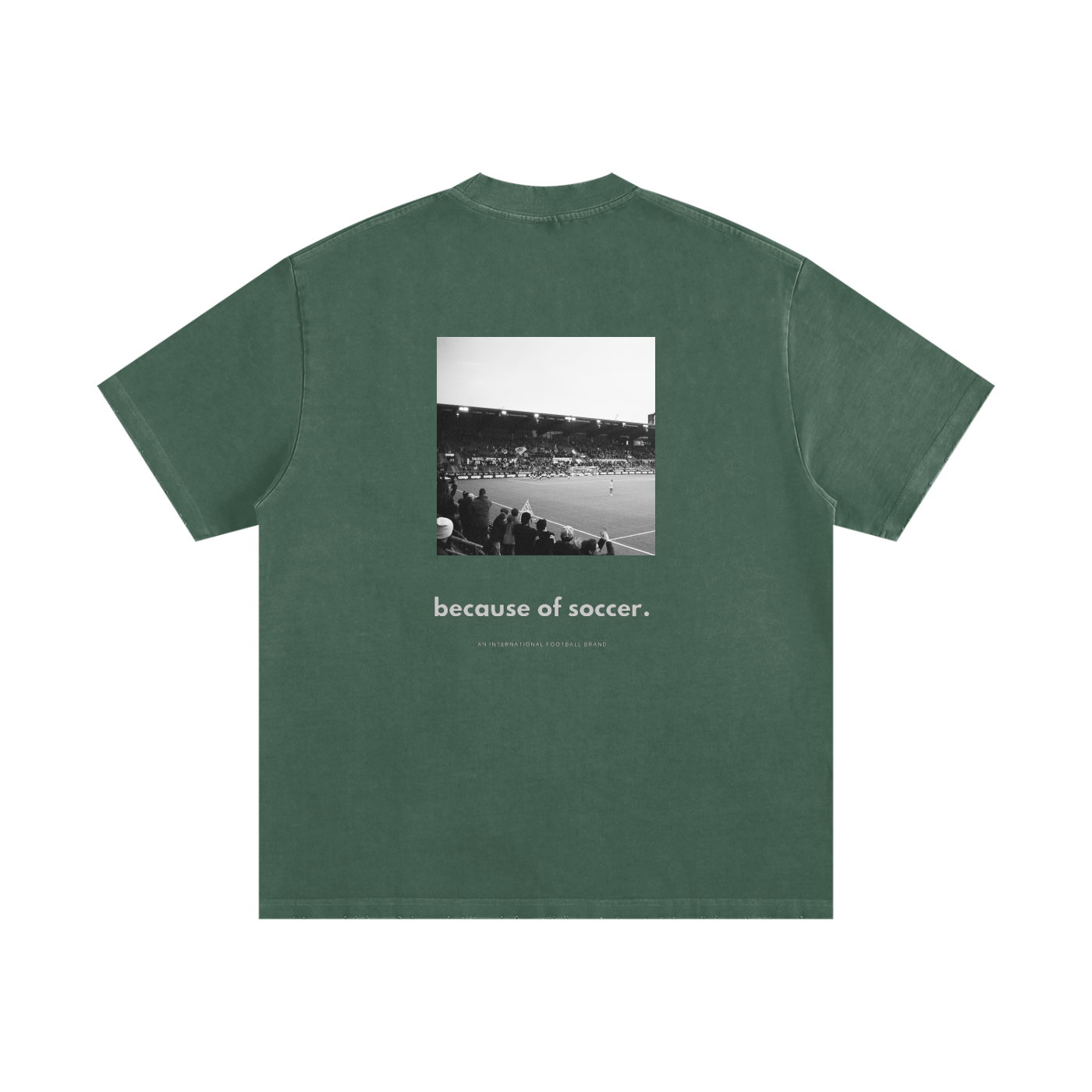 Vintage Heavyweight Because of Soccer T-Shirt
