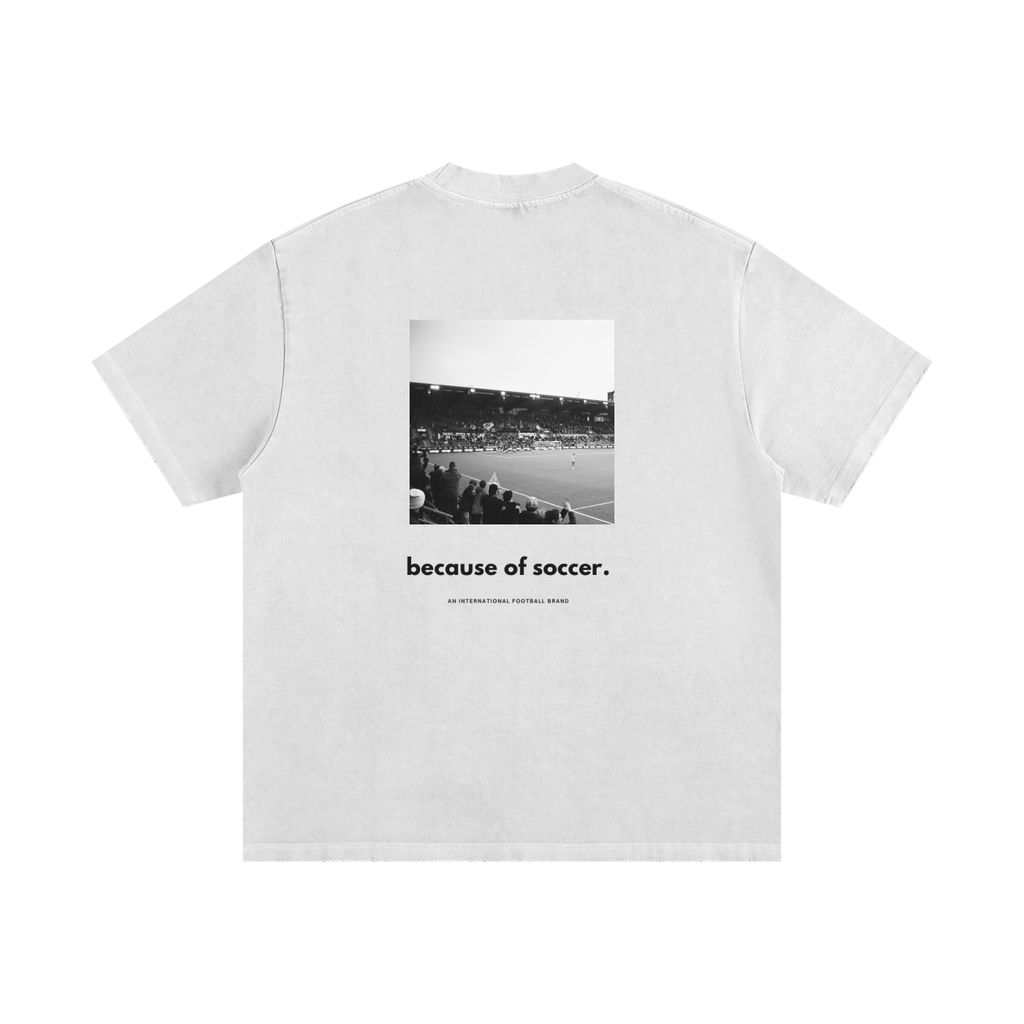 Vintage Heavyweight Because of Soccer T-Shirt