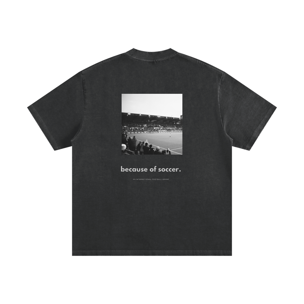 Vintage Heavyweight Because of Soccer T-Shirt